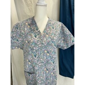 Crest Nursing scrub SET Sz S Hunter Green Healthcare, dental, vet, pharmacy